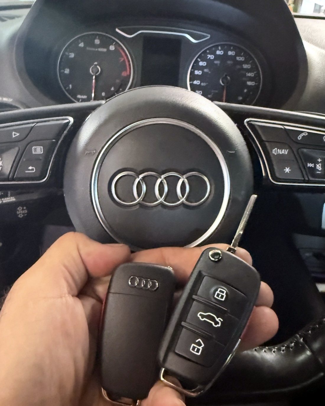 Audi all keys lost and spare key job by A&S Locksmith
