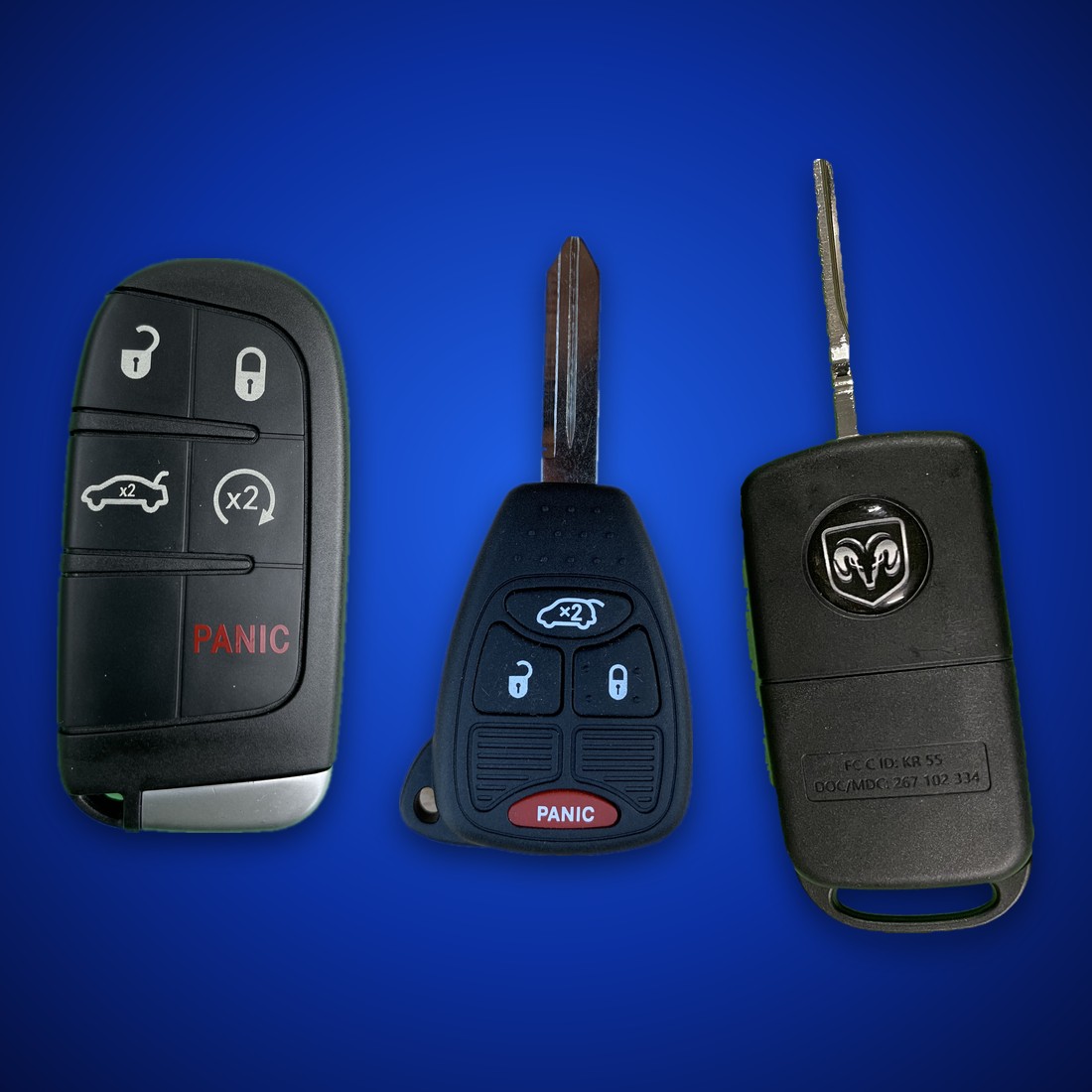 Dodge key fobs replacement and programming in Naples, FL - A&S Locksmith