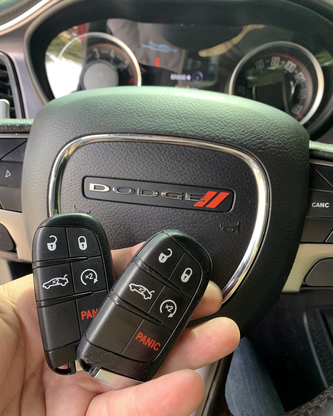 Dodge key made by A&S Locksmith in Naples, FL