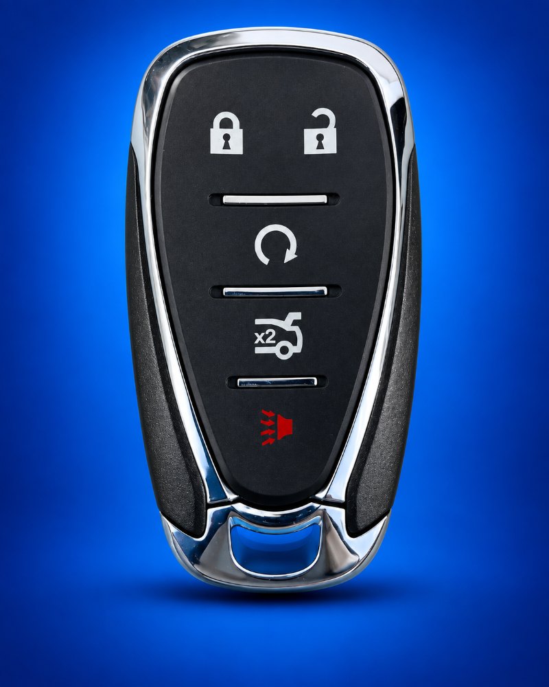 Chevrolet 5-button remote start smart key – A&S Locksmith Naples, FL