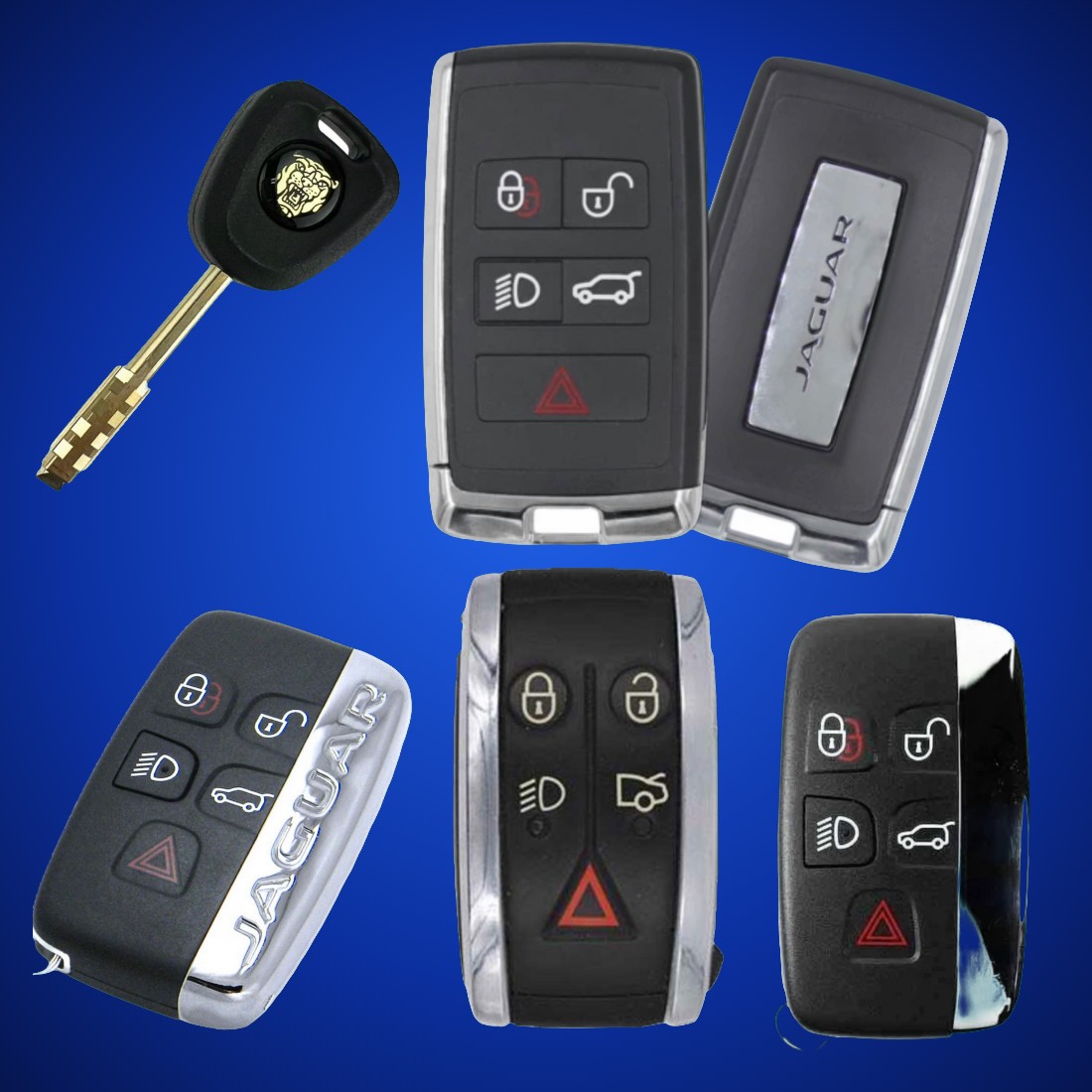 Jaguar keys and fobs