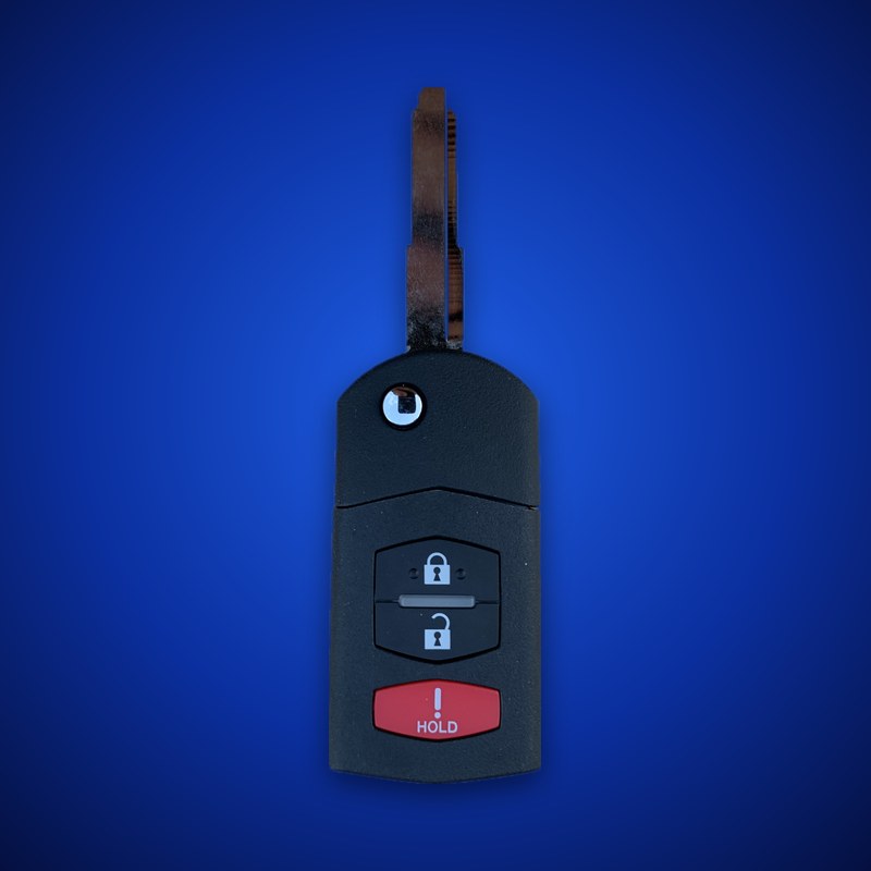 Mazda flip key