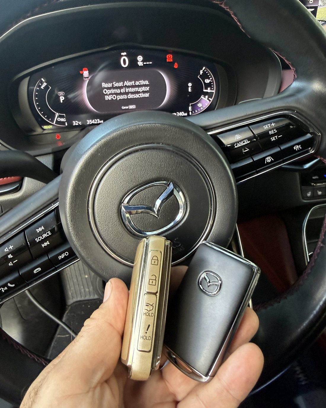 Mazda key made by A&S Locksmith in Naples, FL