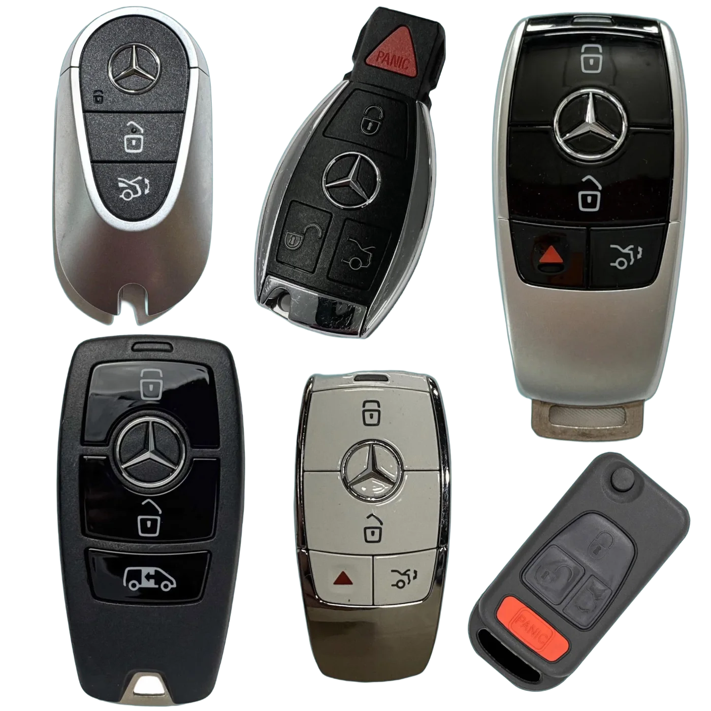mercedes-keys-transparent-v2-opt Mercedes-Benz keys and key fobs made by A&S Locksmith