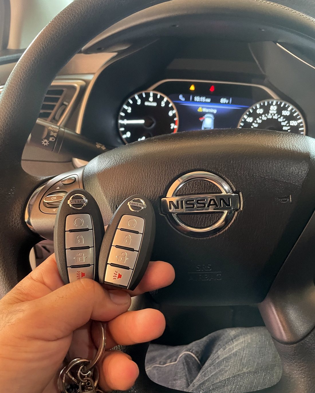 Nissan key made by A&S Locksmith in Naples, FL
