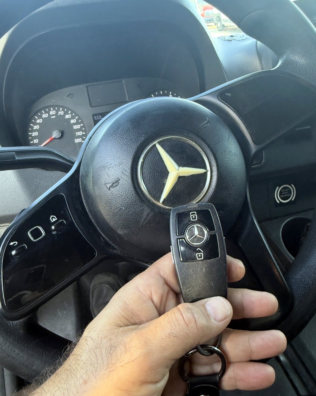 Mercedes Sprinter key made by A&S Locksmith in Naples, FL