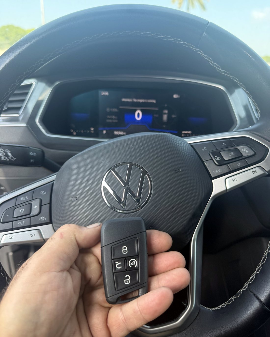 Volkswagen key made by A&S Locksmith in Naples, FL